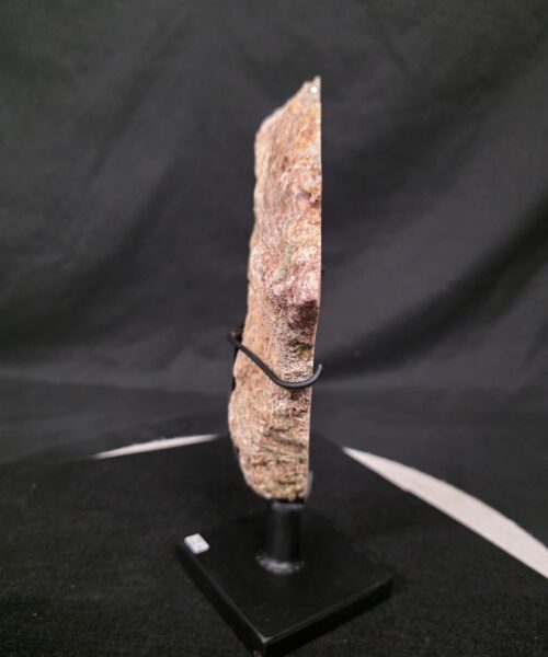 Pink Amethyst Slice 9 on Stand Healing Crystal Gem 1.434g H28xW17xD12cm - Image 4