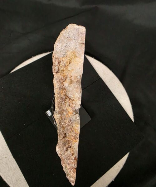 Pink Amethyst Slice 9 on Stand Healing Crystal Gem 1.434g H28xW17xD12cm - Image 7