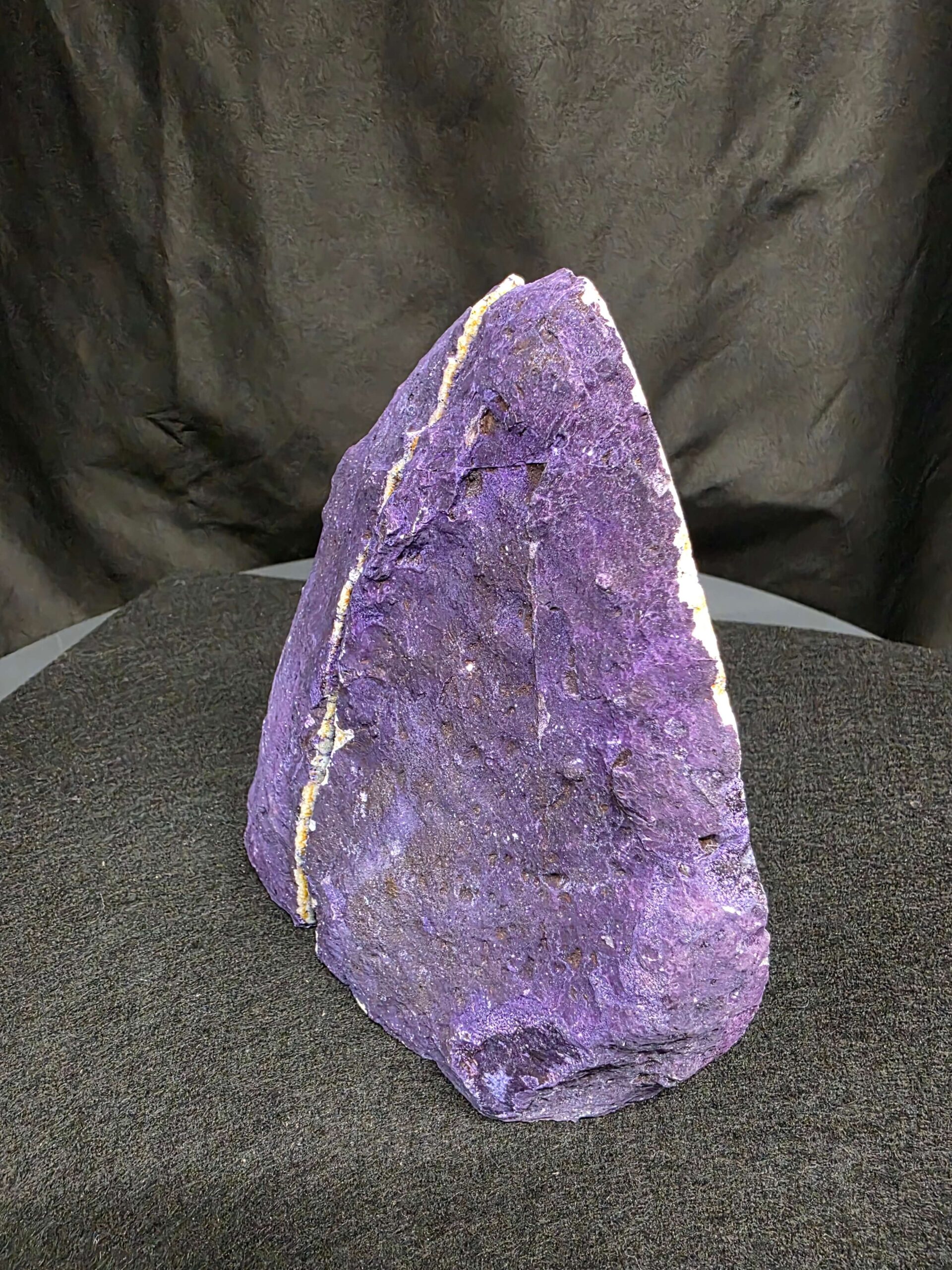 Purple Natural Edge Microcrystalline Quartz Premium Bookends 1 Ornament Handpicked Size 1.735kg H15xW16xD7cm - Image 4