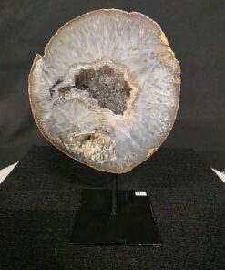 Alternative view of Premium Agate Geode on Stand 11 – 2.189g - H20xW13xD8cm