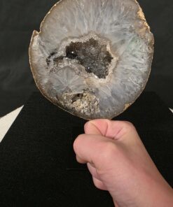 Premium Agate Geode on Stand 11 – 2.189g - H20xW13xD8cm - Image 8