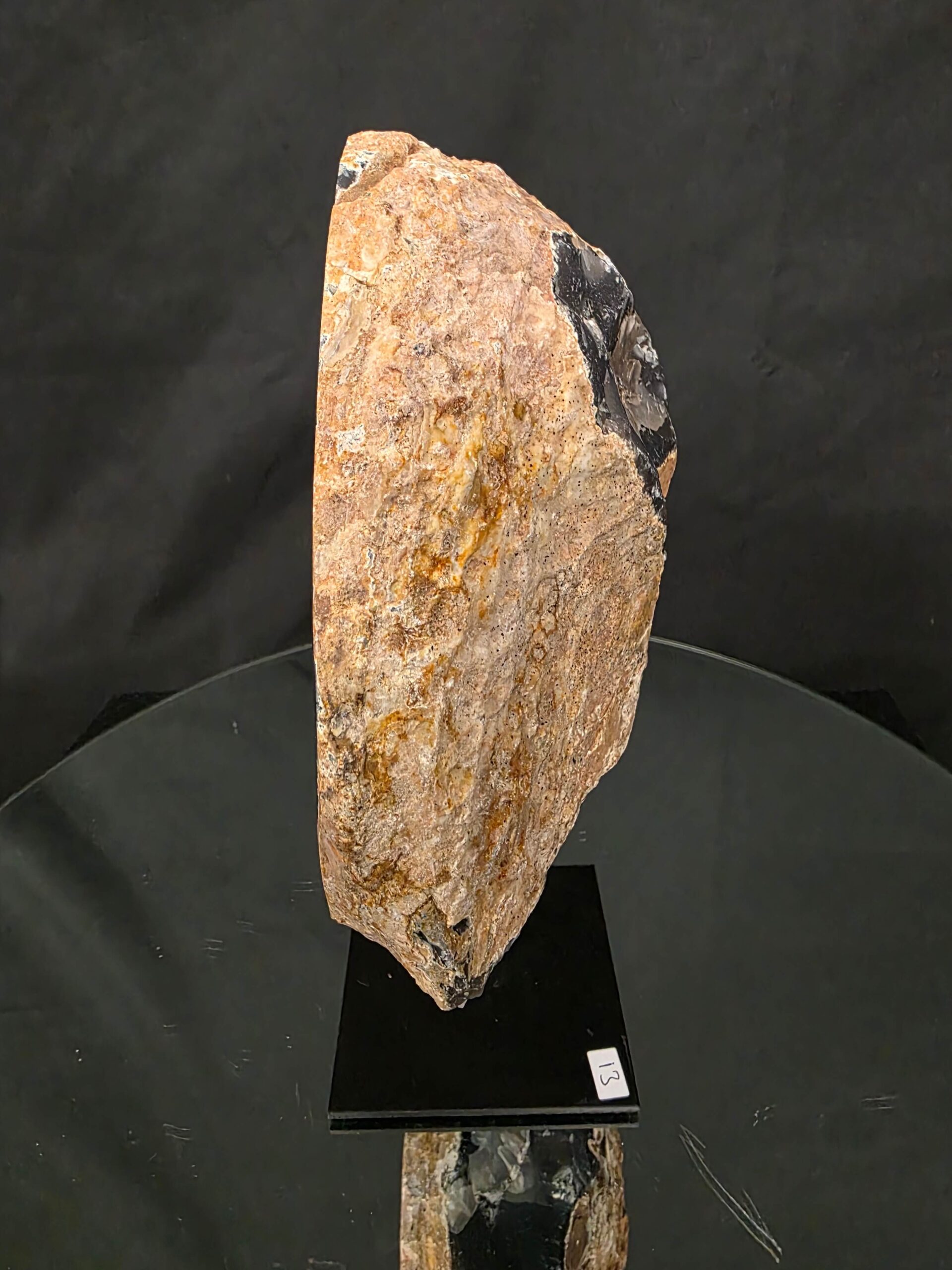 Premium Agate Geode on Stand 13 – 2.629g - H13xW16xD8cm - Image 3