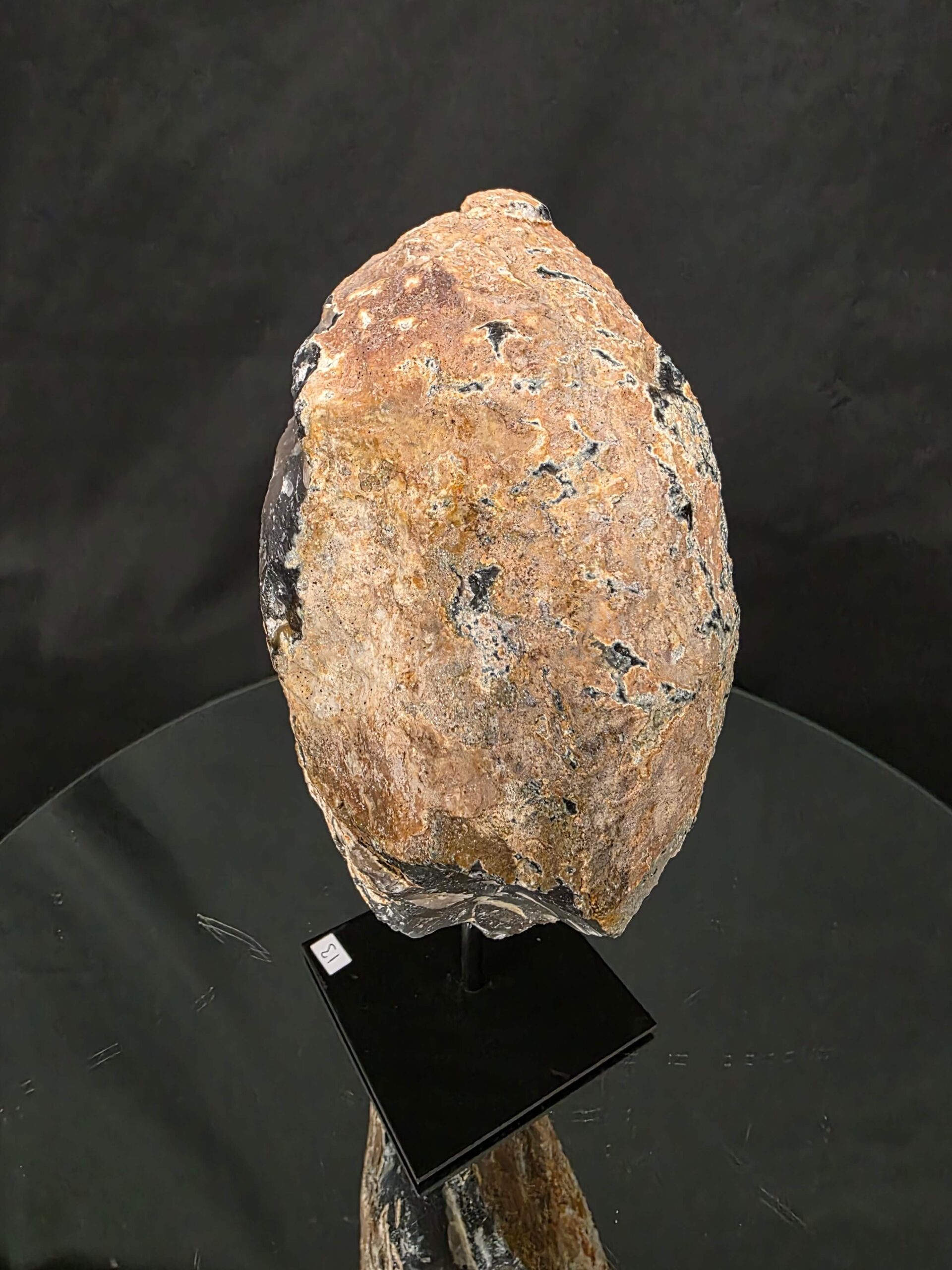 Premium Agate Geode on Stand 13 – 2.629g - H13xW16xD8cm - Image 5