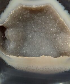 Premium Agate Geode on Stand 14 – 1.411g - H20xW16xD8cm - Image 8