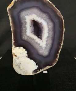 Premium Agate Geode on Stand 16 – 2.221g - H20xW9.5xD10cm - Image 6
