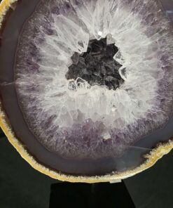 Premium Agate Geode on Stand 3 – 2.002g - H20xW13xD8cm - Image 8