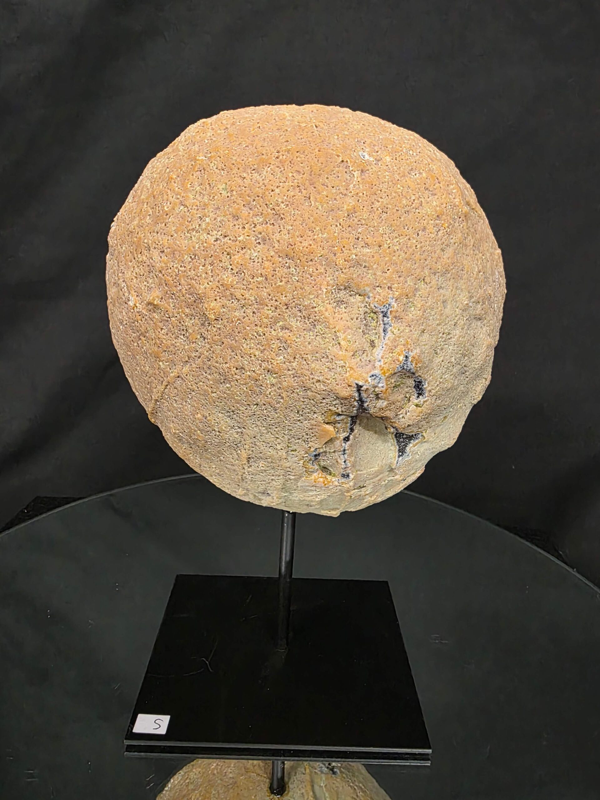 Premium Agate Geode on Stand 5 – 2.922g - H24.5xW17xD10cm - Image 4