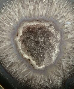 Premium Agate Geode on Stand 5 – 2.922g - H24.5xW17xD10cm - Image 7