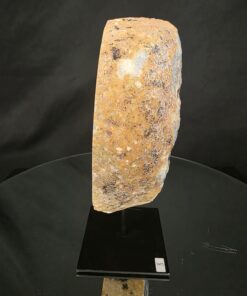Premium Agate Geode on Stand 8 – 2.071g - H21xW14xD8cm - Image 3
