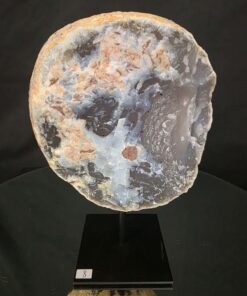 Premium Agate Geode on Stand 8 – 2.071g - H21xW14xD8cm - Image 4