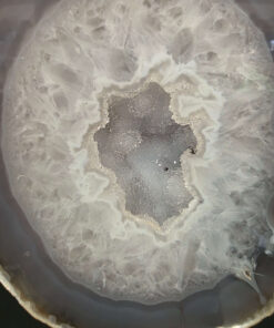 Premium Agate Geode on Stand 8 – 2.071g - H21xW14xD8cm - Image 6