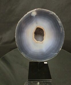 Alternative view of Premium Agate Geode on Stand 9 – 2.223g - H22.5xW15xD8cm