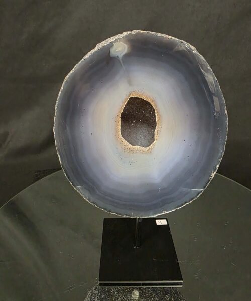 Alternative view of Premium Agate Geode on Stand 9 – 2.223g - H22.5xW15xD8cm