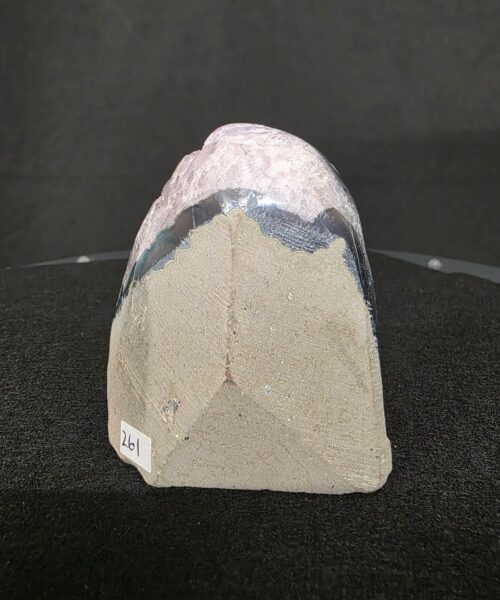 Premium High Grade Amethyst Angel Aura Druzy 261 Mini Geode Cluster Piece Cut Base 585g H8xW8xD7.5cm - Image 4