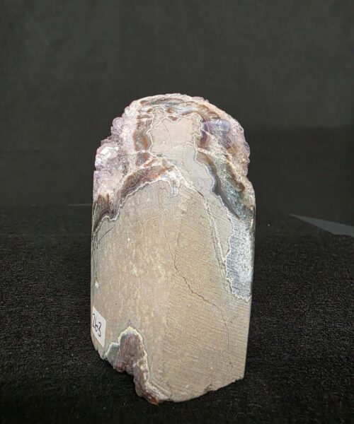 Premium High Grade Amethyst Angel Aura Druzy 263 Mini Geode Cluster Piece Cut Base 502g H8.5xW6.5xD7.5cm - Image 4