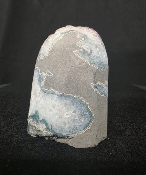 Premium High Grade Amethyst Angel Aura Druzy 265 Mini Geode Cluster Piece Cut Base 621g H9xW8xD8cm - Image 4
