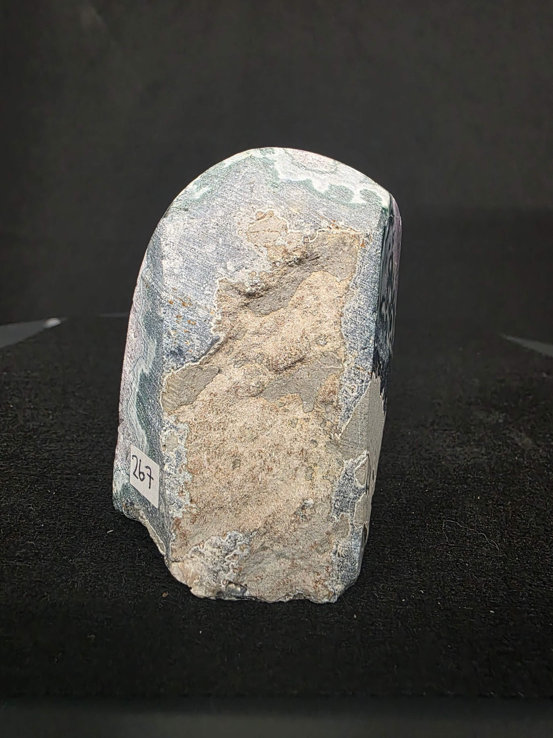 Premium High Grade Amethyst Angel Aura Druzy 267 Mini Geode Cluster Piece Cut Base 462g H8xW6.5xD7.5cm - Image 4