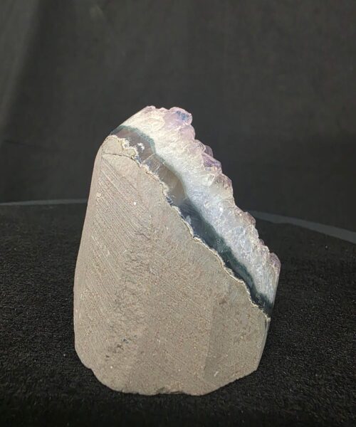 Premium High Grade Amethyst Angel Aura Druzy 268 Mini Geode Cluster Piece Cut Base 459g H8xW8xD7cm - Image 11