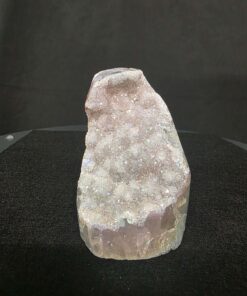 Alternative view of Premium High Grade Amethyst Angel Aura Druzy 269 Mini Geode Cluster Piece Cut Base 543g H9.5xW6xD7.5cm