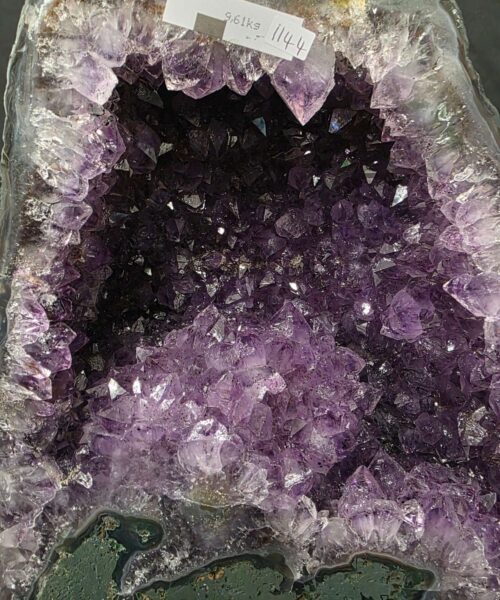 Amethyst Crystal Geode 1144 Premium Queen Grade 9.61kg H25xW25xD14cm - Image 7