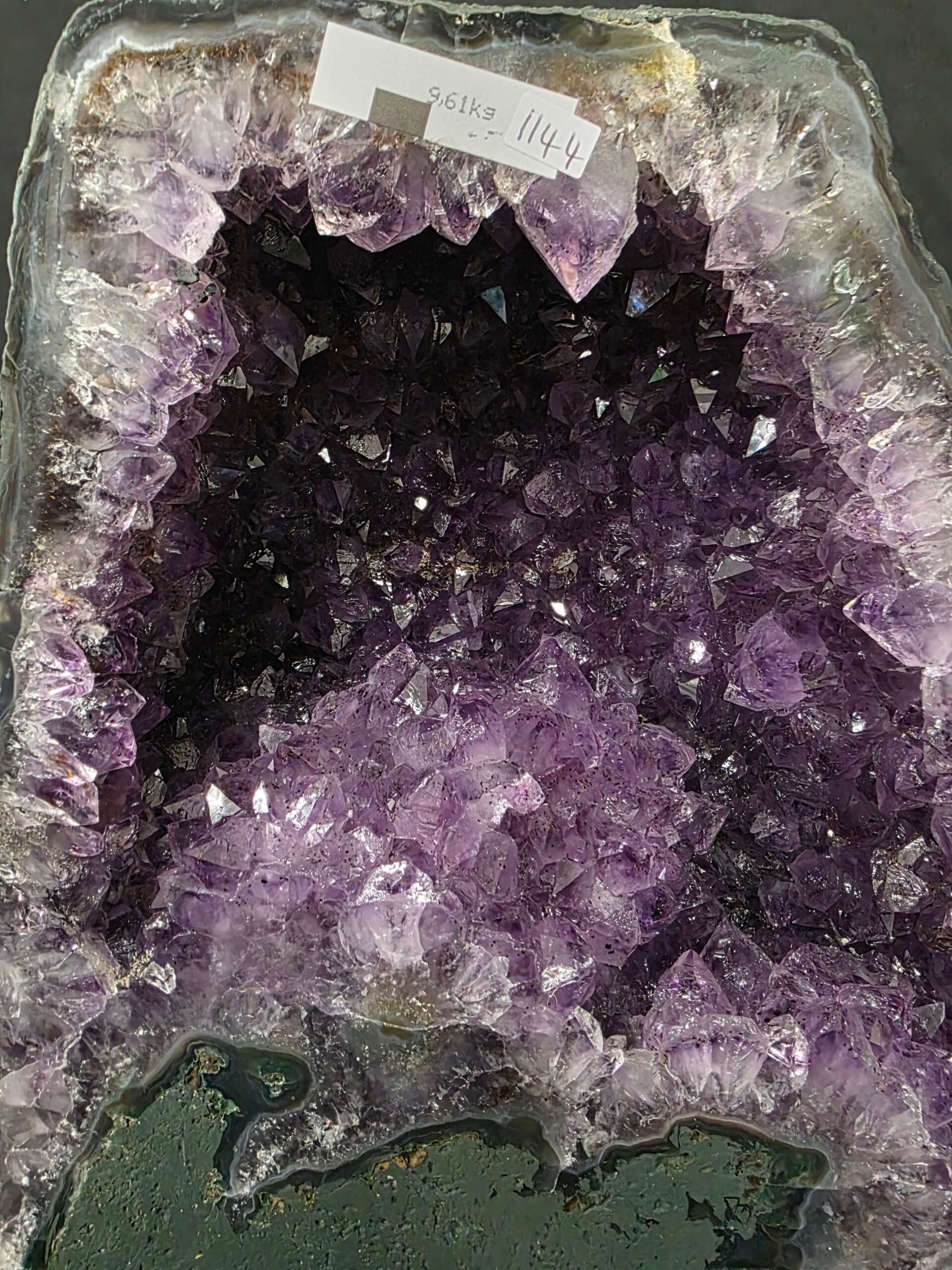 Amethyst Crystal Geode 1144 Premium Queen Grade 9.61kg H25xW25xD14cm - Image 7