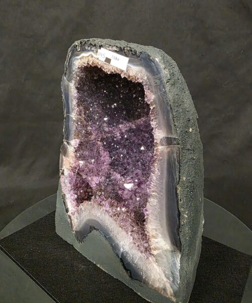 Amethyst Crystal Geode 1145 Premium Queen Grade 7.53kg H28xW21xD11cm - Image 4