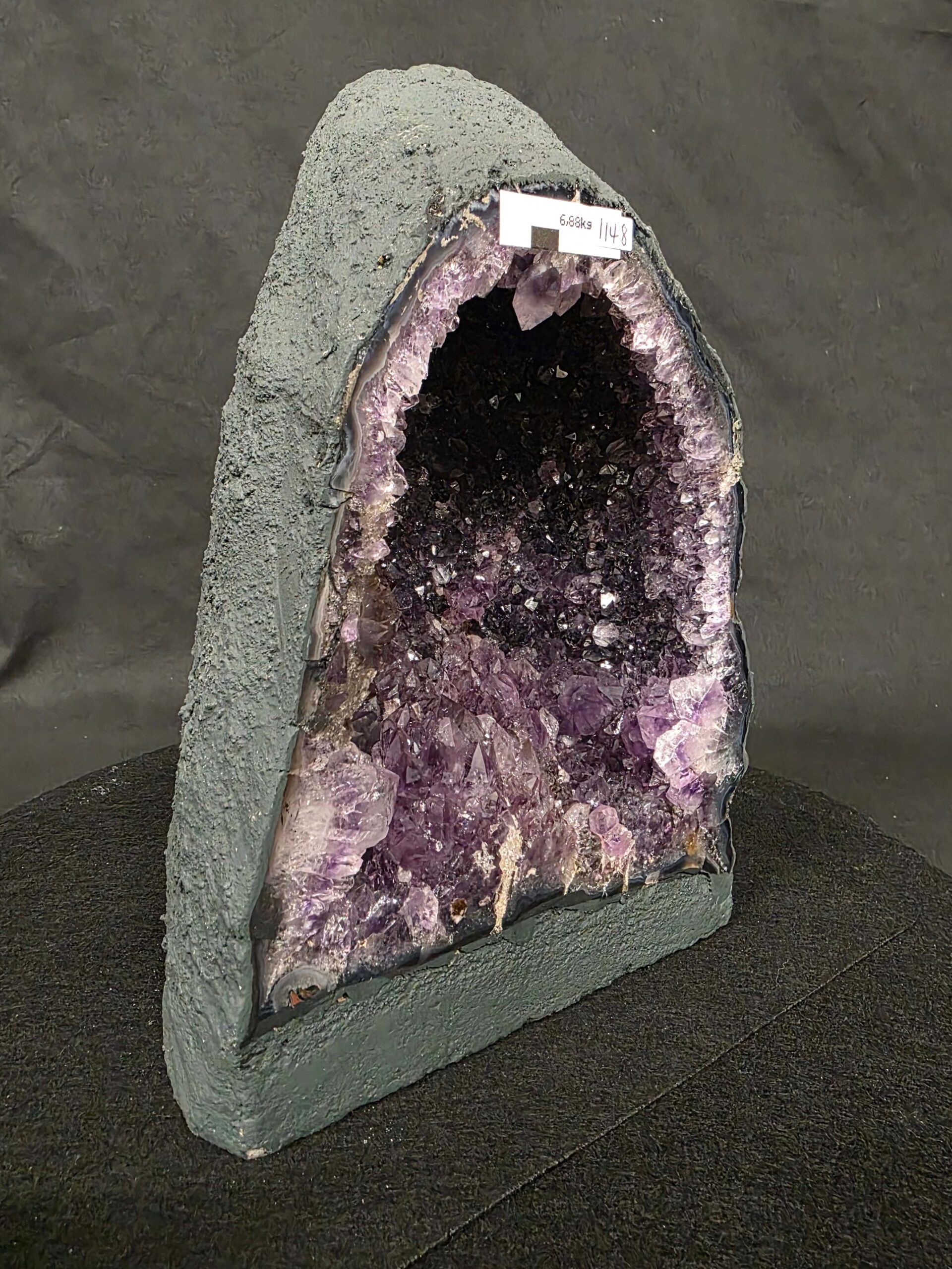 Amethyst Crystal Geode 1148 Premium Queen Grade 6.88kg H28xW19xD13cm - Image 3