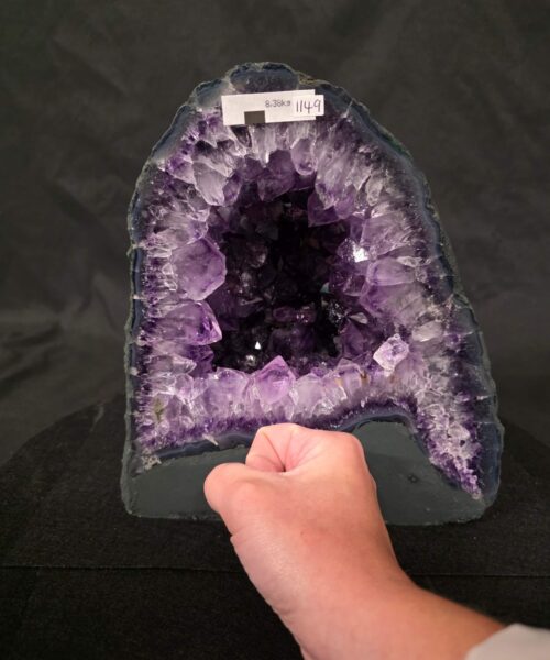 Amethyst Crystal Geode 1149 Premium Queen Grade 8.38kg H23xW21xD16cm - Image 5