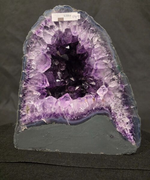 Amethyst Crystal Geode 1149 Premium Queen Grade 8.38kg H23xW21xD16cm - Image 9