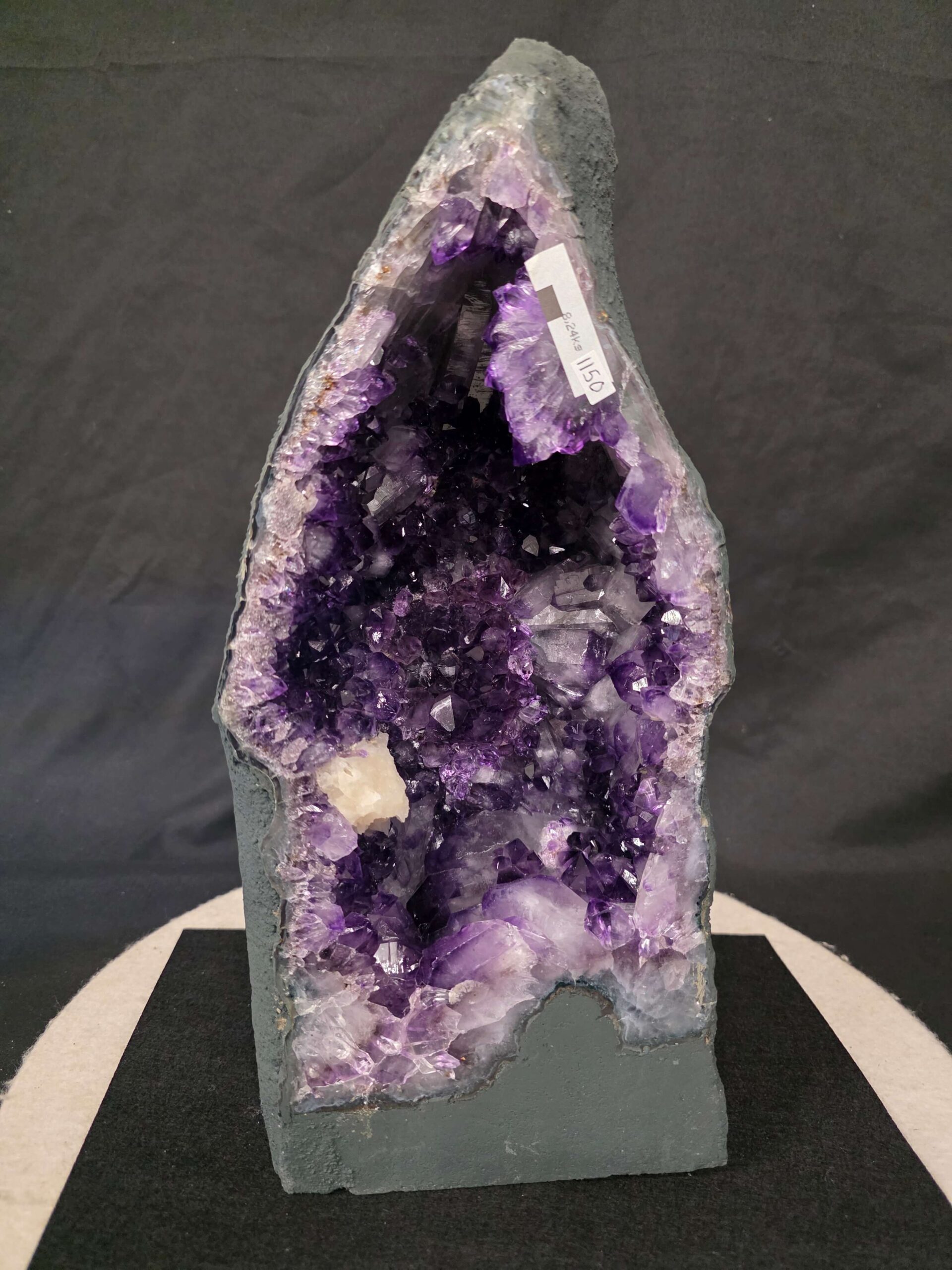 Amethyst Crystal Geode 1150 Premium Queen Grade 8.24kg H37xW16xD12cm - Image 2