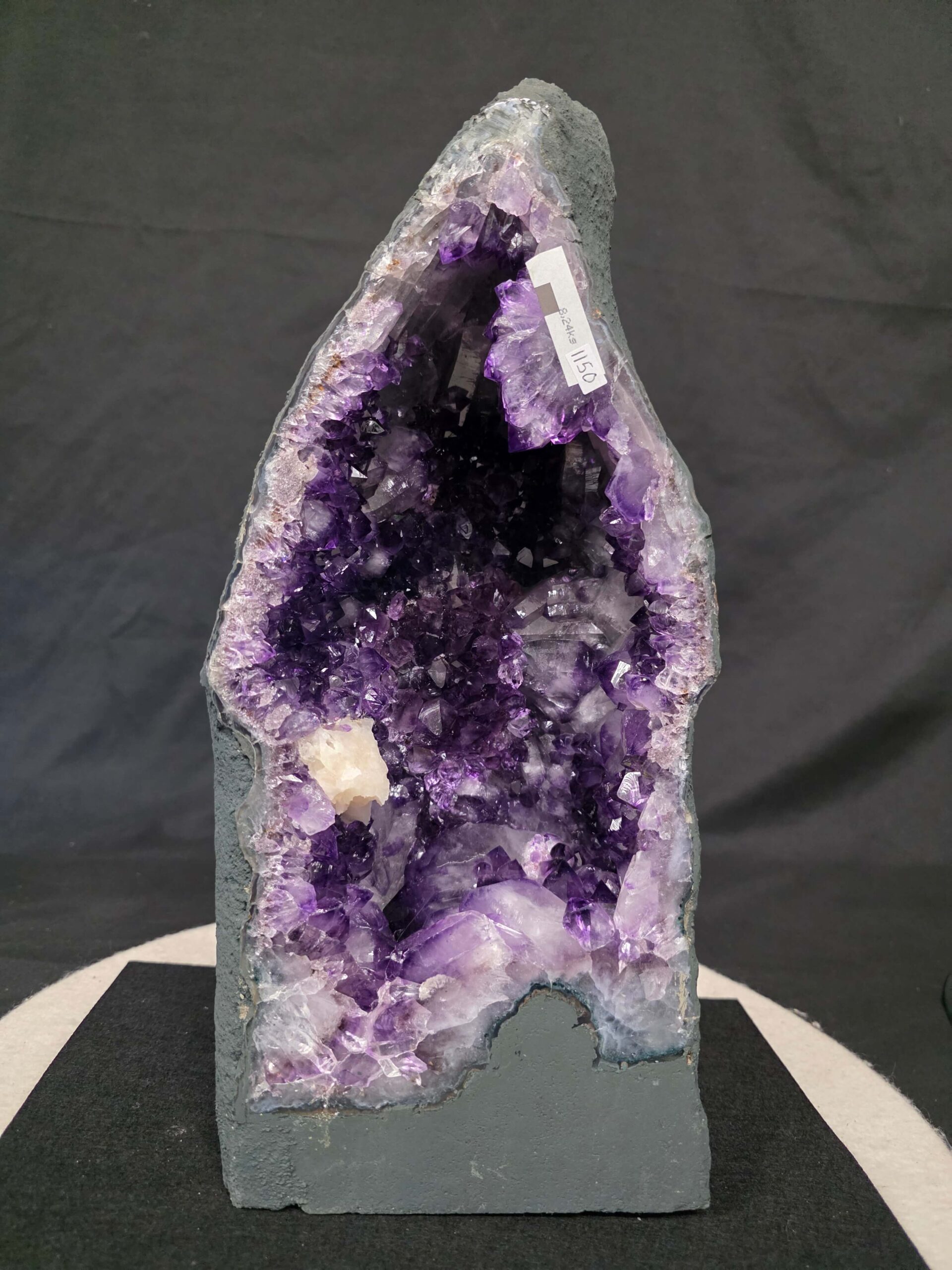 Amethyst Crystal Geode 1150 Premium Queen Grade 8.24kg H37xW16xD12cm - Image 11
