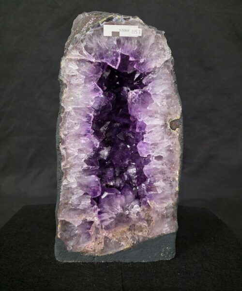 Alternative view of Amethyst Crystal Geode 1153 Premium Queen Grade 9.5kg H33xW17xD13cm