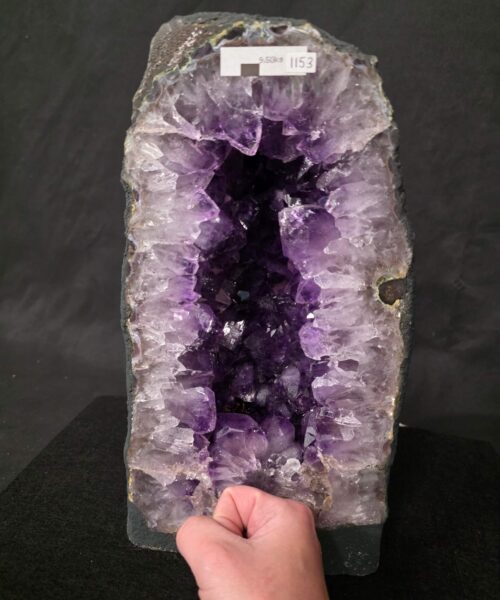 Amethyst Crystal Geode 1153 Premium Queen Grade 9.5kg H33xW17xD13cm - Image 6