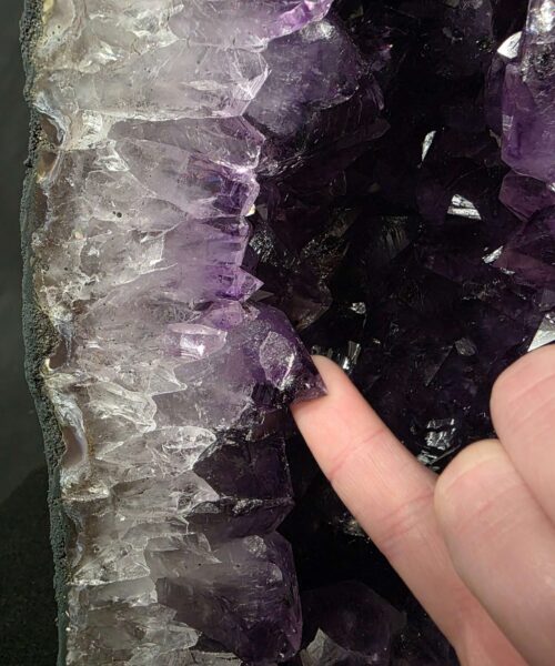 Amethyst Crystal Geode 1153 Premium Queen Grade 9.5kg H33xW17xD13cm - Image 7