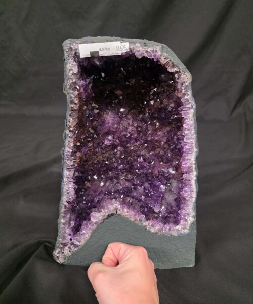 Amethyst Crystal Geode 1155 Premium Queen Grade 6.57kg H30xW20xD10cm - Image 5