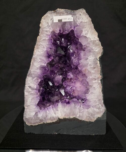Alternative view of Amethyst Crystal Geode 1157 Premium Queen Grade 9.11kg H32xW23xD10cm