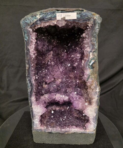 Amethyst Crystal Geode 1158 Premium Queen Grade 9.85kg H34xW18xD13cm - Image 2