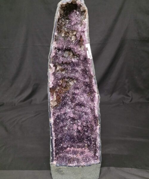 Alternative view of Tall Amethyst Crystal Geode 1161 Premium Queen Grade 9.54kg H61.5xW18xD9cm