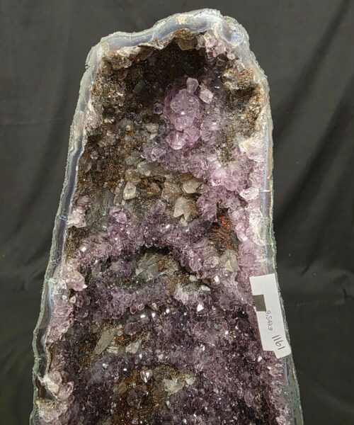Tall Amethyst Crystal Geode 1161 Premium Queen Grade 9.54kg H61.5xW18xD9cm - Image 7