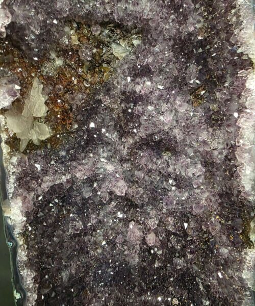 Tall Amethyst Crystal Geode 1161 Premium Queen Grade 9.54kg H61.5xW18xD9cm - Image 9