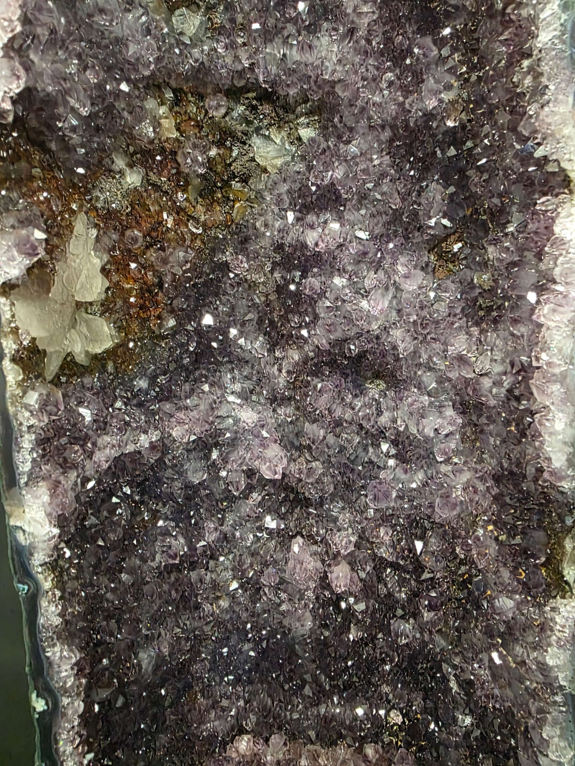 Tall Amethyst Crystal Geode 1161 Premium Queen Grade 9.54kg H61.5xW18xD9cm - Image 9