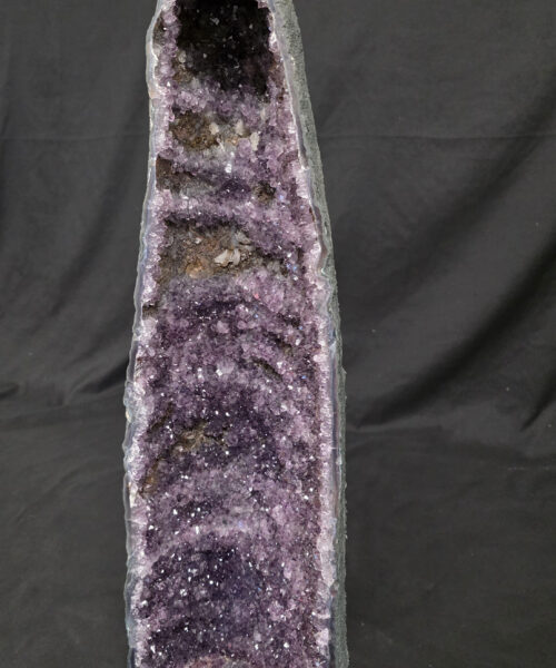 Tall Amethyst Crystal Geode 1162 Premium Queen Grade 9.54kg H66xW17xD10cm - Image 4
