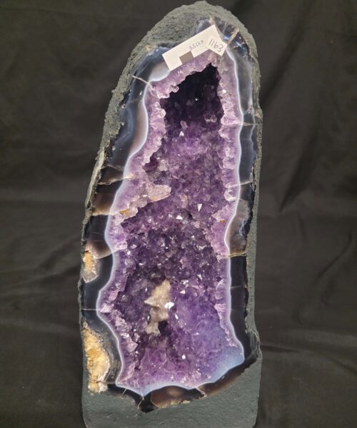 Alternative view of Amethyst Crystal Geode 1163 Premium Queen Grade 9.51kg H36xW17xD13cm