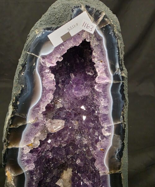 Amethyst Crystal Geode 1163 Premium Queen Grade 9.51kg H36xW17xD13cm - Image 7