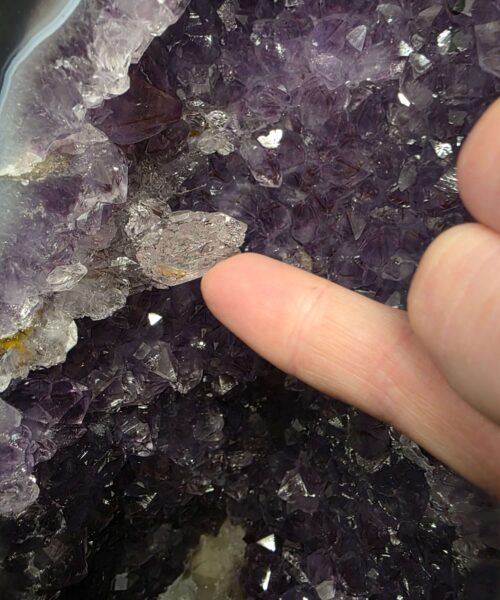 Amethyst Crystal Geode 1163 Premium Queen Grade 9.51kg H36xW17xD13cm - Image 9