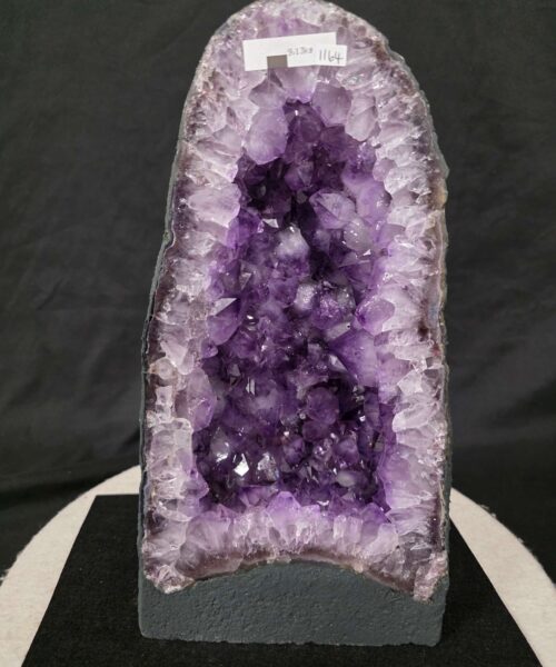 Alternative view of Amethyst Crystal Geode 1164 Premium Queen Grade 9.13kg H35xW19xD13cm