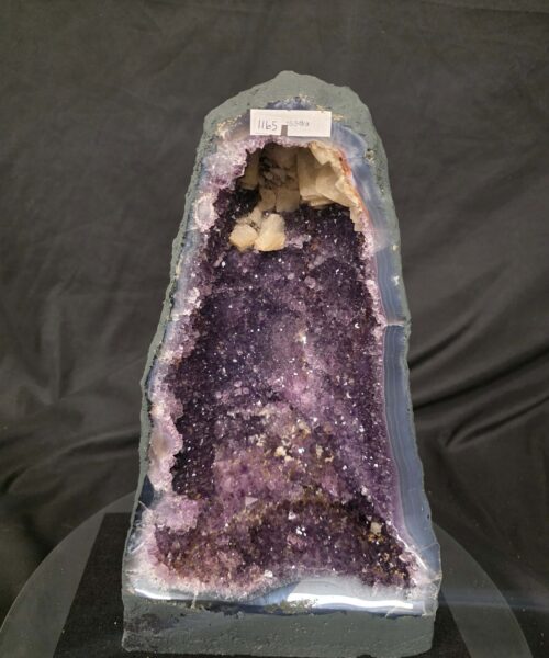 Amethyst Crystal Geode 1165 Premium Queen Grade 10.94kg H38xW22xD12cm - Image 2