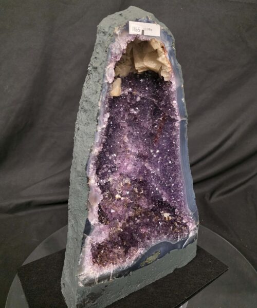Amethyst Crystal Geode 1165 Premium Queen Grade 10.94kg H38xW22xD12cm - Image 3