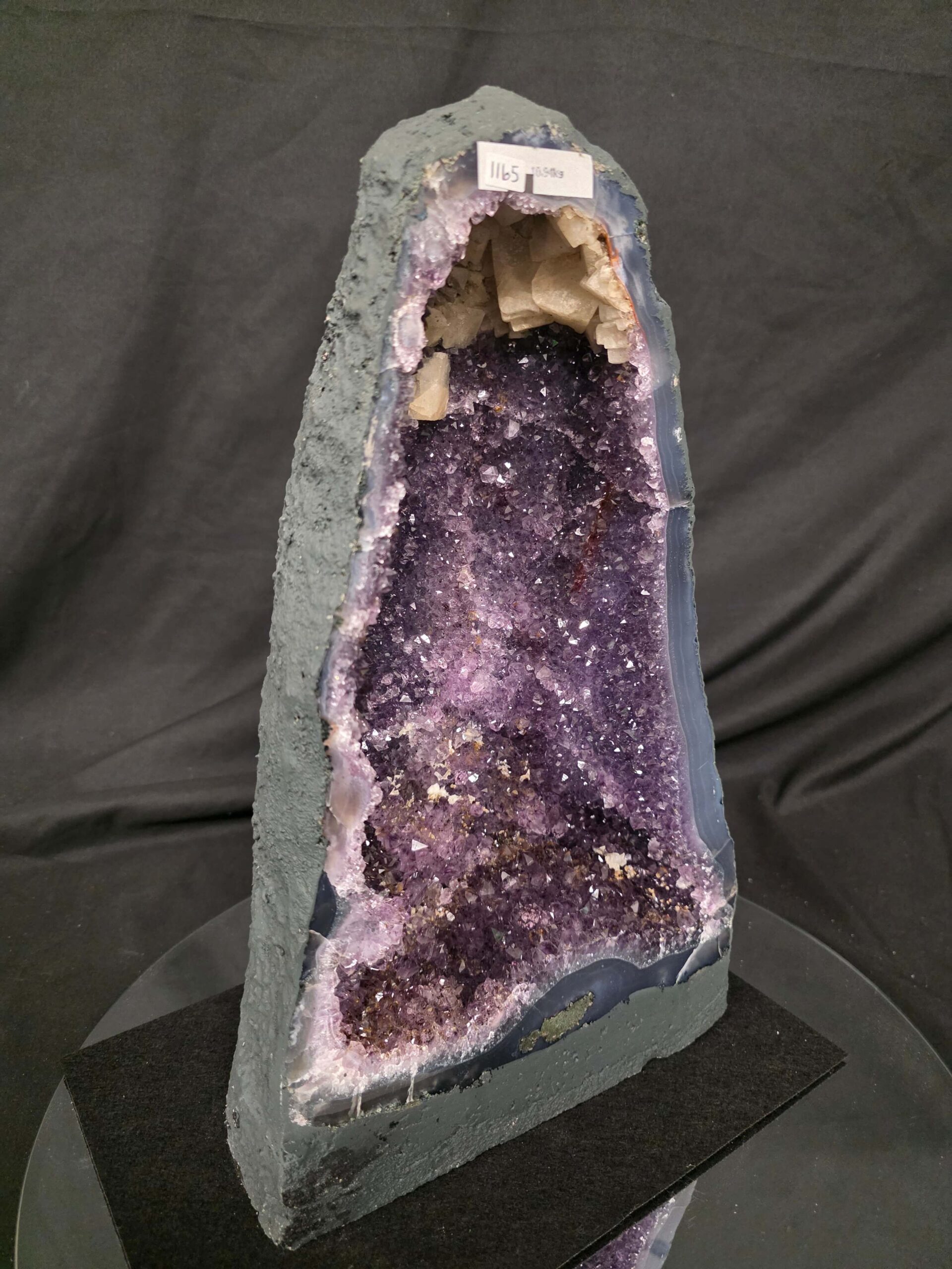 Amethyst Crystal Geode 1165 Premium Queen Grade 10.94kg H38xW22xD12cm - Image 3