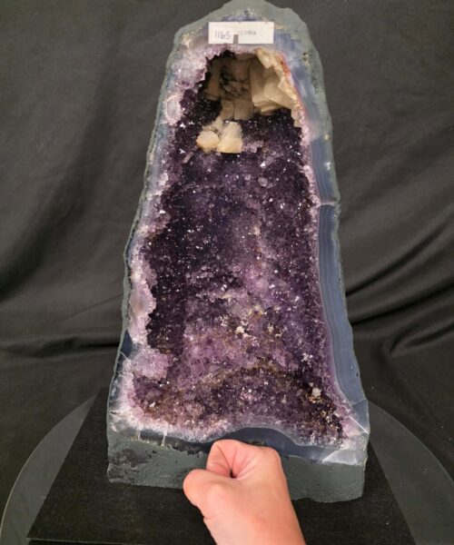 Amethyst Crystal Geode 1165 Premium Queen Grade 10.94kg H38xW22xD12cm - Image 5